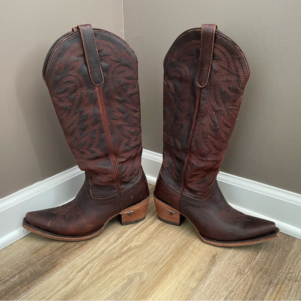 Lane Boots SMOKESHOW Smoke Show Cognac - Picture 9 of 13